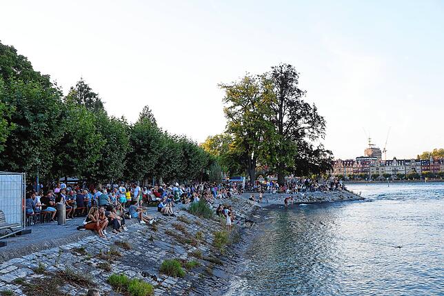 Bild 31: Die Konstanzer haben noch einmal im Stadtgarten richtig Gas gegeben
