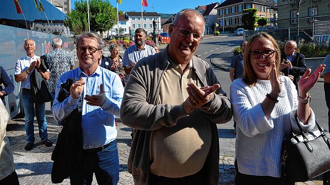 Bild 14: Bilder vom Empfang der Delegation aus Ensisheim im Markdorfer Rathaus (2/2)