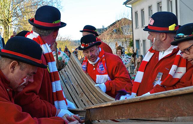 Bild 22: Der Sturm der Narren auf das Markdorfer Rathaus &ndash; Teil 2