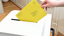 Die Briefwahl &ndash; hier ein Wahlbrief für die Kommunalwahl in Villingen &ndash; wurde zuletzt immer beliebter. In Radolfzell gibt es ...