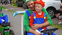 Bild : Ausgelassene Stimmung bei dem Dorffest in Tengen-Watterdingen
