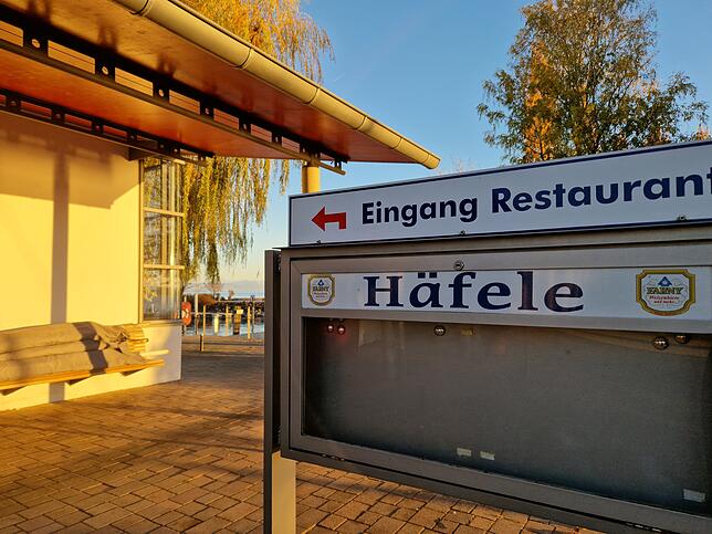 Gut-bürgerliche Bodensee-Küche stand einst auf der Karte des „Häfele“. Ab März wird es sogar zwei neue Karten geben – ...