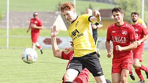 Traf dreifach: Pascal Springindschmitten.