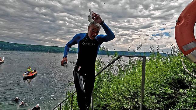 Bild 12: Galerie Swim & Run Überlingen Konstanzer Paul Nykiel siegt beim Swim & Run in Überlingen