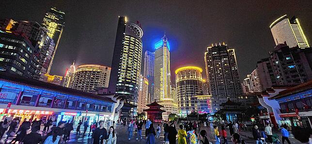 Die Millionenstadt Chongqing in China wird er immer in guter Erinnerung behalten.
