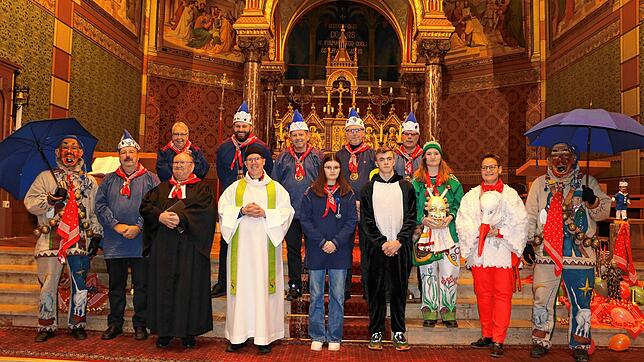 Vereint in der Kirche St. Peter und Paul: Närrisches, christliches Miteinander wird in Bonndorf seit vielen Jahren am Fastnachtssamstag ...