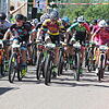 Los geht&lsquo;s:Über 800 Bikerinnen und Biker machten sich beim 16. Waldhaus-Bike-Marathon auf die Panorama-Strecke durch den ...
