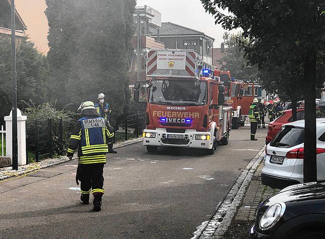 Im Erdgeschoss eines Wohnhauses in der Konradstraße gerät im September eine Spülmaschine in Brand.