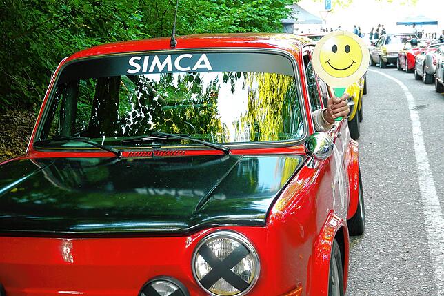 Bild 13: Die Oldtimer-Rallye Eggberg-Klassik am Samstag sorgt wieder für Begeisterung