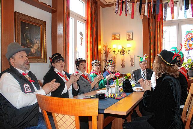 Bild 19: Bilder vom Uffwirmkaffee des Narrengerichts in Stockach