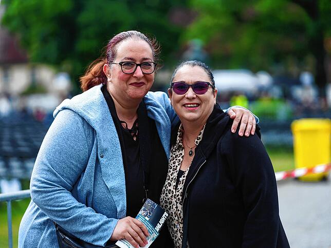 Remziye Ayhan und Diana Scalia aus der Pfalz.