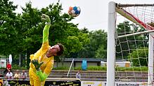 Niklas Zähringer von der U23 des FV Lörrach-Brombach.