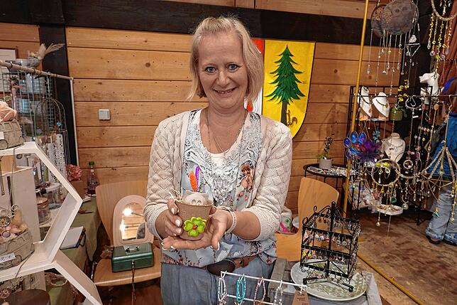 Bild 16: Kleiner Markt – großes Flair: So schön war es auf dem Dorfmarkt der Frauengemeinschaft Strittmatt