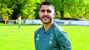 Hilft aus: Tunahan Kocer (32) kehrt beim SV Herten als Interimstrainer auf die Trainerbank zurück.