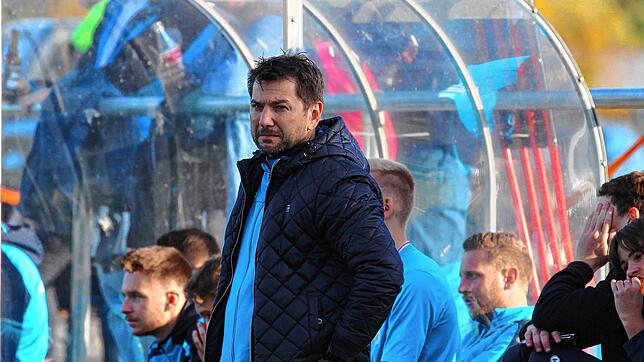 Rolf Blum, Trainer der SG Reichenau/R.-Waldsiedlung.