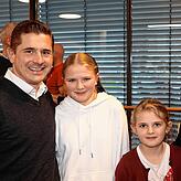 Auch Christian Koßmehl ist mit seiner Familie zur Turngala gekommen und findet das Programm klasse.
