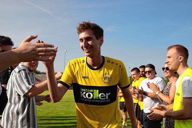 Abschied beim VfR Horheim-Schwerzen: Urgestein Tobias Ringgeler wurde beim 1:4 gegen den SV Eggingen unter Beifall ausgewechselt.