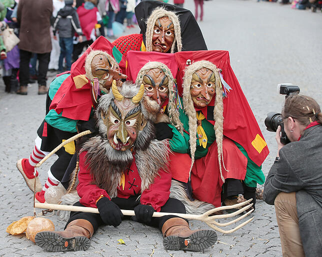 Bild 10: Bilder vom Fasnachtssonntag in Donaueschingen (Teil 2)