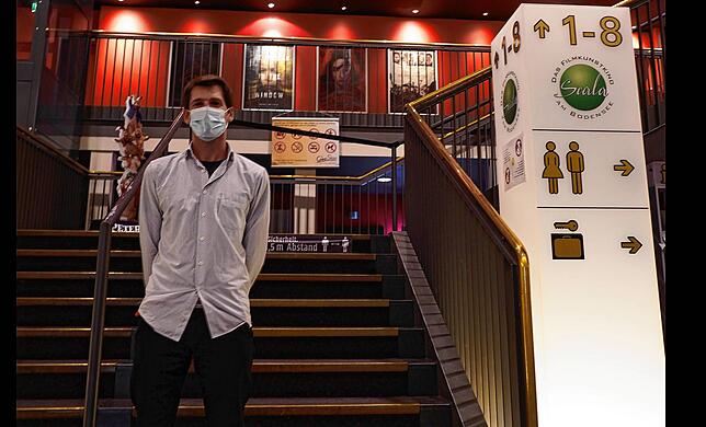 Andreas Weinzier ist Assistent der Theaterleitung im Cinestar in Konstanz.