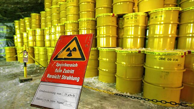 In rund 500 Metern Tiefe lagern im Endlager in Morsleben (Bördekreis) Fässer mit Atommüll.