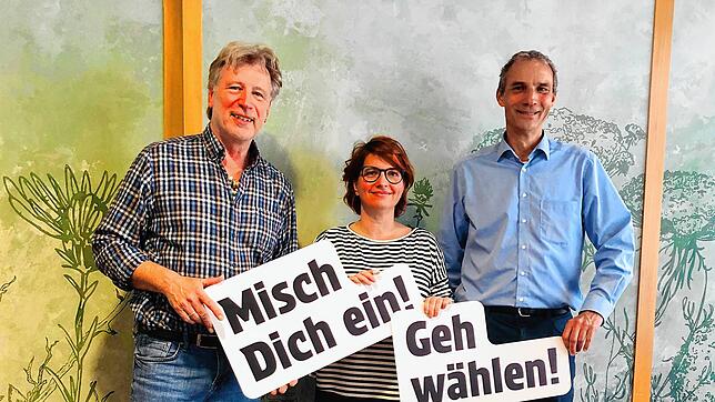 v.l. Reinhard Zedler, Jana Akildiz, Dr. Steffen de Sombre