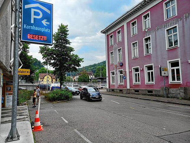Auch in Waldshut waren am 1. August die Parkhäuser dicht.