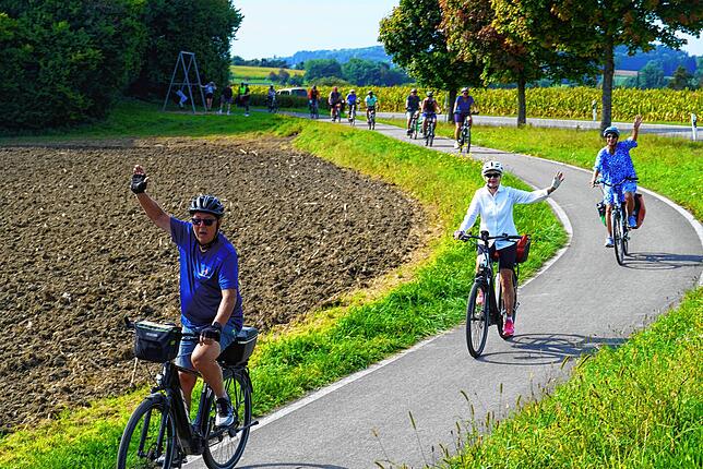 Bild 17: Tolle Bilder von der Apfelradlrunde in Markdorf