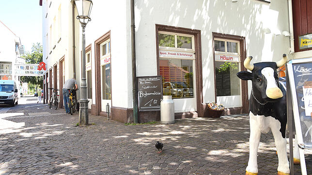 In einem früheren Brillengeschäft an der Paradiesgasse sind nun die Postfächer untergebracht. Einigen Kunden wurde aber gekündigt.