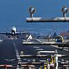 Ein Flugzeug startet vom Bodensee-Airport in Friedrichshafen aus. (Symbolbild)