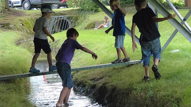 Kaum oder gar kein Wasser führte der Mühlbach. Das soll sich künftig ändern.