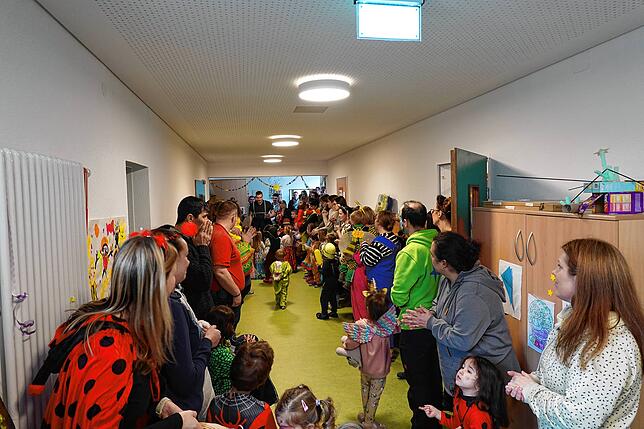 Bild 15: Die schönsten Bilder der Schulbefreiung und der Besuch im Kindergarten in Rickenbach