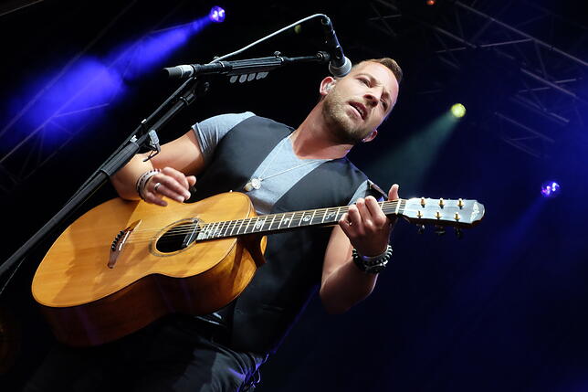 Bild 3: Bilder vom James Morrison Konzert beim Hohentwielfest