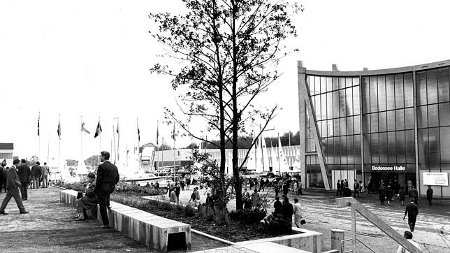 1968 wurde die heutige ZF-Arena als Messehalle gebaut.