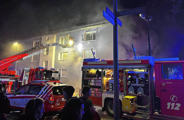 Bei dem Brand waren 150 Feuerwehrleute nötig, um das Feuer zu löschen.