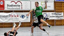 Der Ehinger Top-Torschütze Marius Dreher (hier am Ball) traf beim Auswärtssieg in Freudenstadt zehnmal.