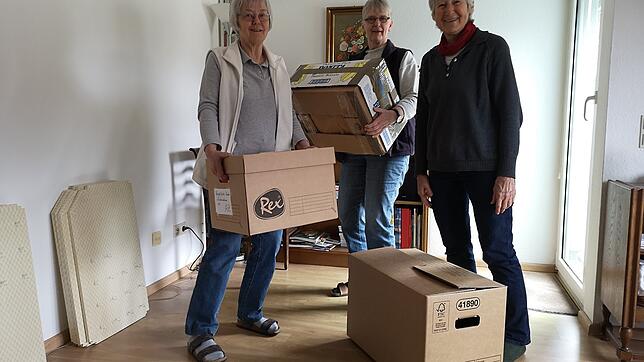 Ende März, Anfang April ziehen die ersten Eigentümerinnen und Eigentümer in den von der Baugemeinschaft "Palette" erstellten Neubau an ...