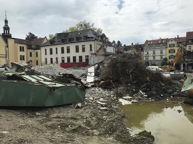 Bild 21: Chronologie eines Abrisses: Wir haben den Rückbau des Vincentius-Krankenhauses in Bildern und Videos begleitet