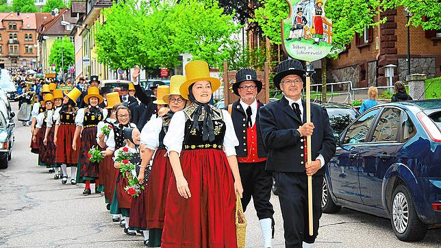 Das farbenfrohe Bild gelebter Tradition beim Schwarzwälder Trachtenumzug wird Triberg dieses Jahr nicht bereichern.