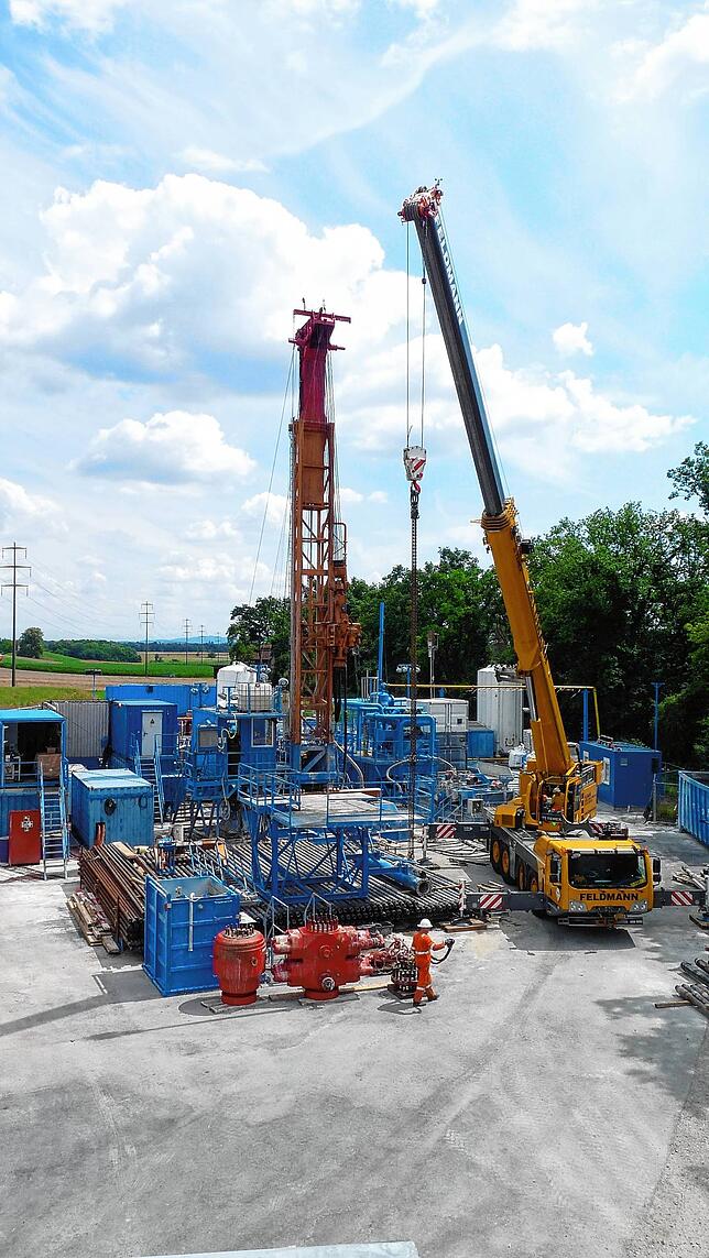 In der Lottstetter Nachbargemeinde Marthalen wurde das Tiefenlager Bohr-Equipment abgeräumt und an den Standort Bözberg 2 gezügelt, wo ...