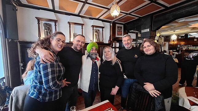 Bild 18: Indische Restaurant-Segnung durch einen Sikh-Priester in Konstanz: Wir haben die Bilder