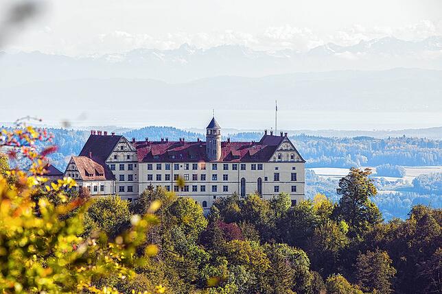 Das Fürstenbergische Schloss ist Schaustück des Ortes Heiligenberg.