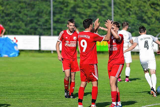 Bild 45: SV Eggingen und TuS Stetten II trennen sich 2:2 im ersten Abstiegsspiel – und wir haben Fotos!