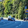 An der Abzweigung der B&nbsp;313 in Richtung Wahlwies sowie im gesamten Bereich der Autobahn-Anschlussstelle Stockach-West geschehen ...