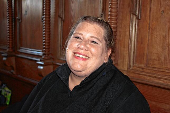Cindy Stelzer aus Buggenried berührte die Theaterbesucher mit ihrer Sopranstimme.