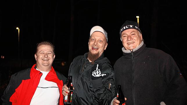 Bild 6: Konstanzer Fasnacht: Bilder vom Fackelumzug durch den Uniwald