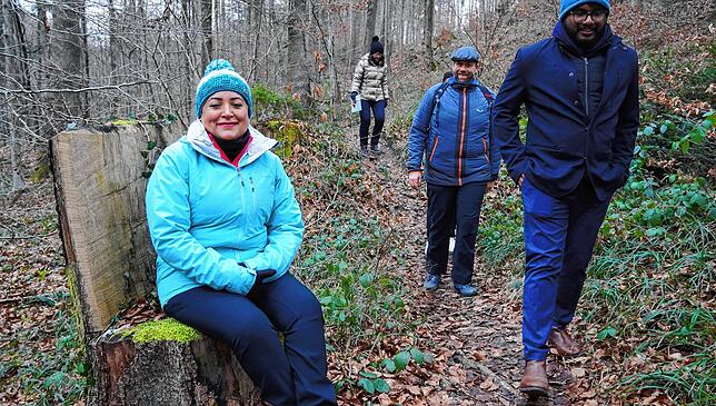 Bild 10: Bilder von der Glühweinwanderung zum Kloster Weppach
