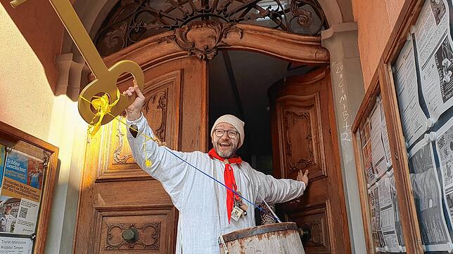 Das Rathaus ist in Narrenhand.