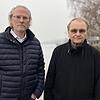 Jochen Büter (links) und Werner Wandelt aus Nußdorf müssen ab sofort ein Vielfaches an Steuer für ihre Grundstücke zahlen. Das Modell ...