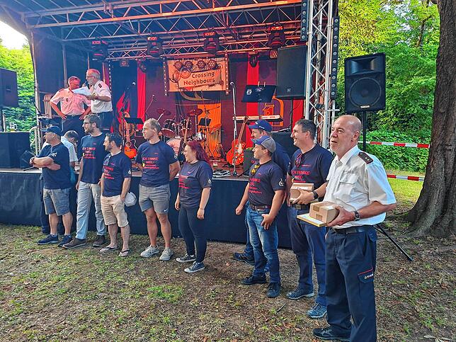 Bild 16: Tolle Stimmung und buntes Programm: Kreisfeuerwehrtag in Gottmadingen bietet Können und Spektakel