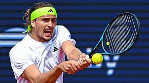 Tennisstar Alexander Zverev: Die Titelverteidigung ist futsch, Rang zwei in der Rangliste auch. (Archivbild)